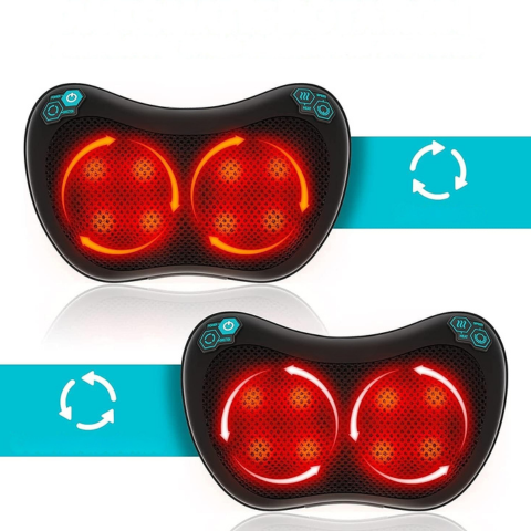 Hřejivý masážní polštář — Úplná relaxace kdekoli jste 