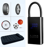 Mini Kompressor Bærbar – LED-display og justerbart tryk 