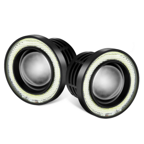 Fari Antinebbia Auto LED — Illuminazione Potente Impermeabile 