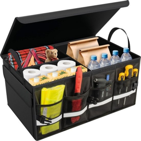 Organisator Auto Koffer — Waterdichte en Opvouwbare Opbergdoos 