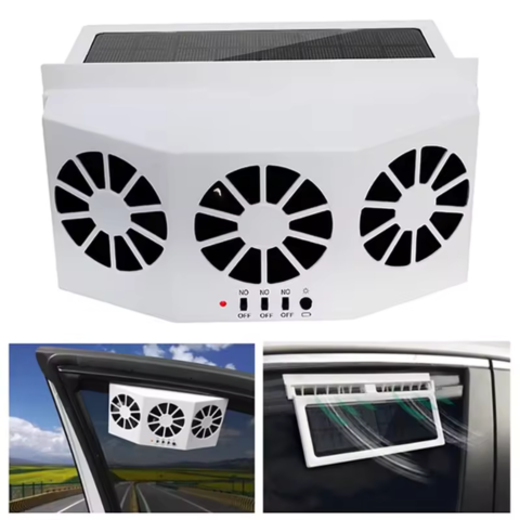 Solárny ventilátor – Ľahko sa inštaluje a je autonómny 