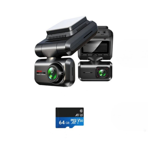 Dashcam Mașină Ultra HD — Cameră de Securitate Dublă și Tripla 