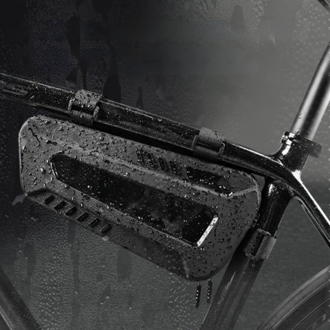 Rigid Waterproof Handlebar Bag — Practical Storage for Bicycle 