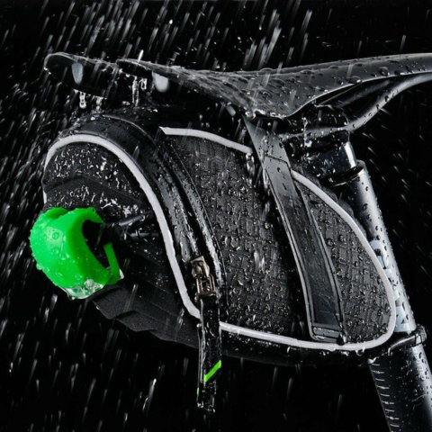 Borsa da sella per bici — Ripostiglio impermeabile e design aerodinamico 