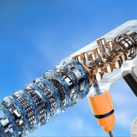 Cordless high-pressure cleaner - Power, mobility & efficiency