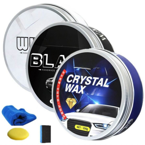 Essentiële Auto Wax Kit – Vernieuwende en Waterafstotende Effect 