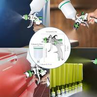 אקדח צבע מקצועי – מתכוונן ורב תכליתי 