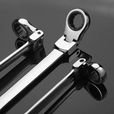 調整可能なラチェット式キーセット - 多用途で人間工学に基づいた 