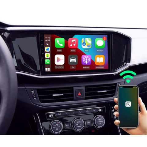 Adattatore CarPlay e Android Auto Senza Fili — Navigazione, Musica e Chiamate in Libertà 