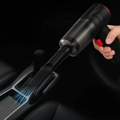 Kabelloser Auto-Staubsauger 95000Pa — Tiefen- und Sofortreinigung 
