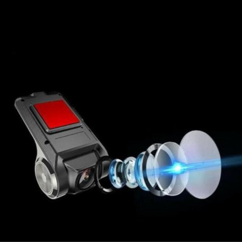 Przednia i tylna kamera samochodowa z podwójnym obiektywem - nagrywanie HD i ciągła ochrona