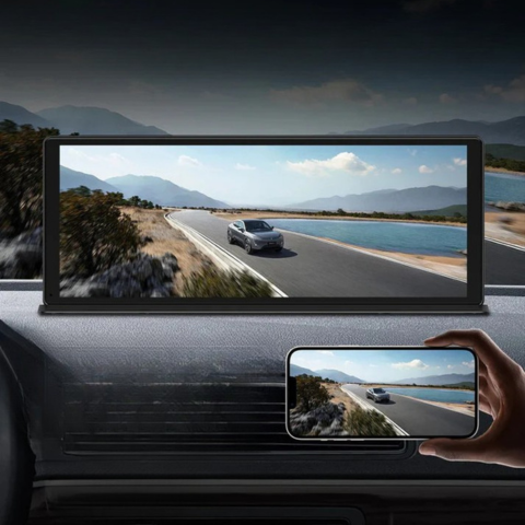 11,3-palcový dotykový displej s palubnou kamerou 4K a zadnou kamerou 1080p - mimoriadne čistý obraz a plynulá jazda