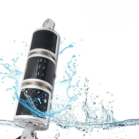 Högtalare för motorcykelstyre - musik i farten och intuitiv kontroll