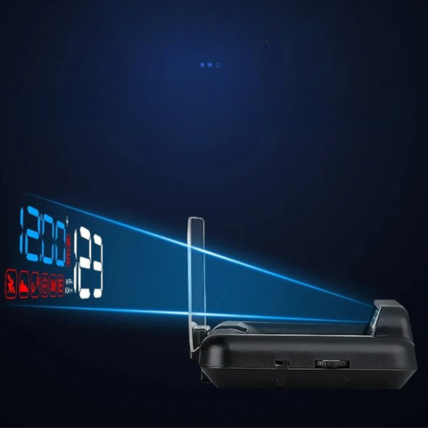 C500 OBD2 Head-Up Display - klar skærm og enkel installation