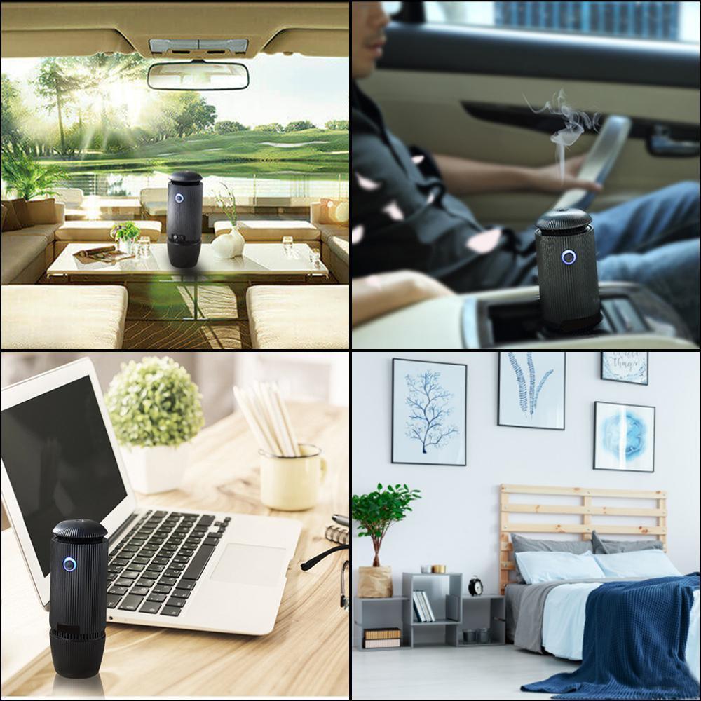 מכשיר סינון אוויר נייד לרכב — רעננות ורווחה בדרך 