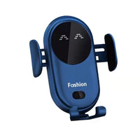 Caricatore Wireless Auto con Supporto per Telefono – Fissaggio Automatico e Rapido