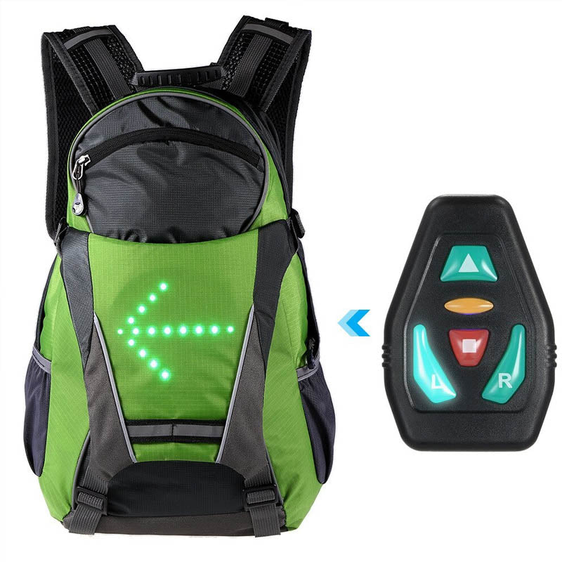 Mochila de señalización LED con control remoto 