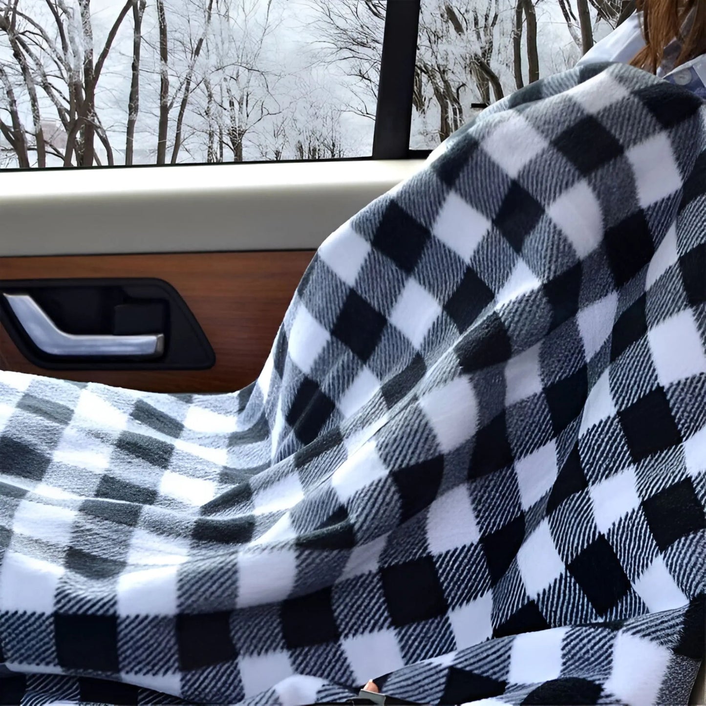Manta Calefactora Coche 12V — Confort y Calor En Invierno 