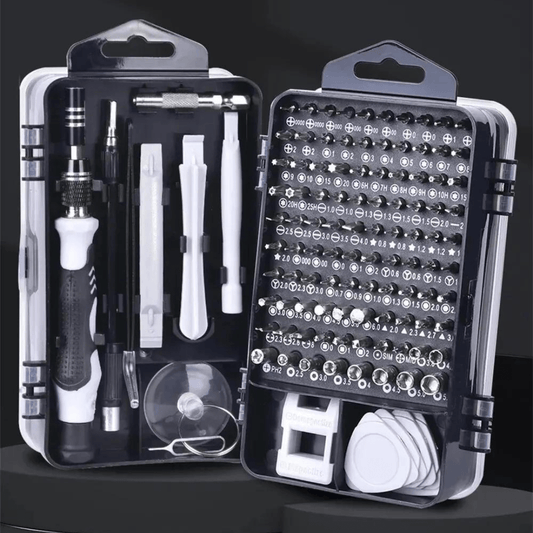 Reparatieset 115 in 1 – Ultra veelzijdige precisieschroevendraaier 