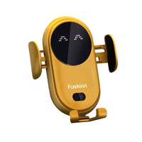 Caricatore Wireless Auto con Supporto per Telefono – Fissaggio Automatico e Rapido