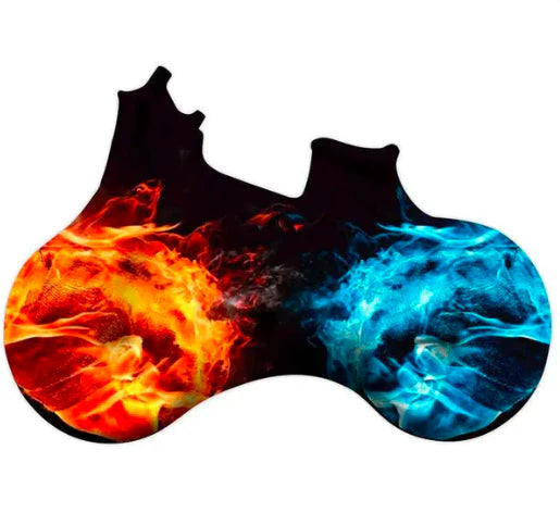 واقي دراجات عالمي - مضاد للغبار والأوساخ